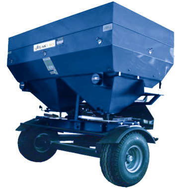 ماكينه نثر السماد ذات القرصين ٢٥٠٠لتر                ٢عجله | AK-RO (T-2500)