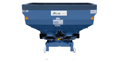 1200 lt Double Disc 50cm Fertilizer Spreader Machines