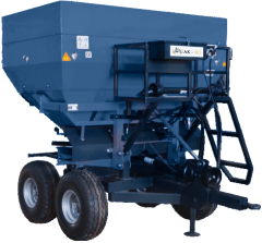 AK-RO TW-3500 Double Disc  Four Wheels Fertilizer Spreader Machines